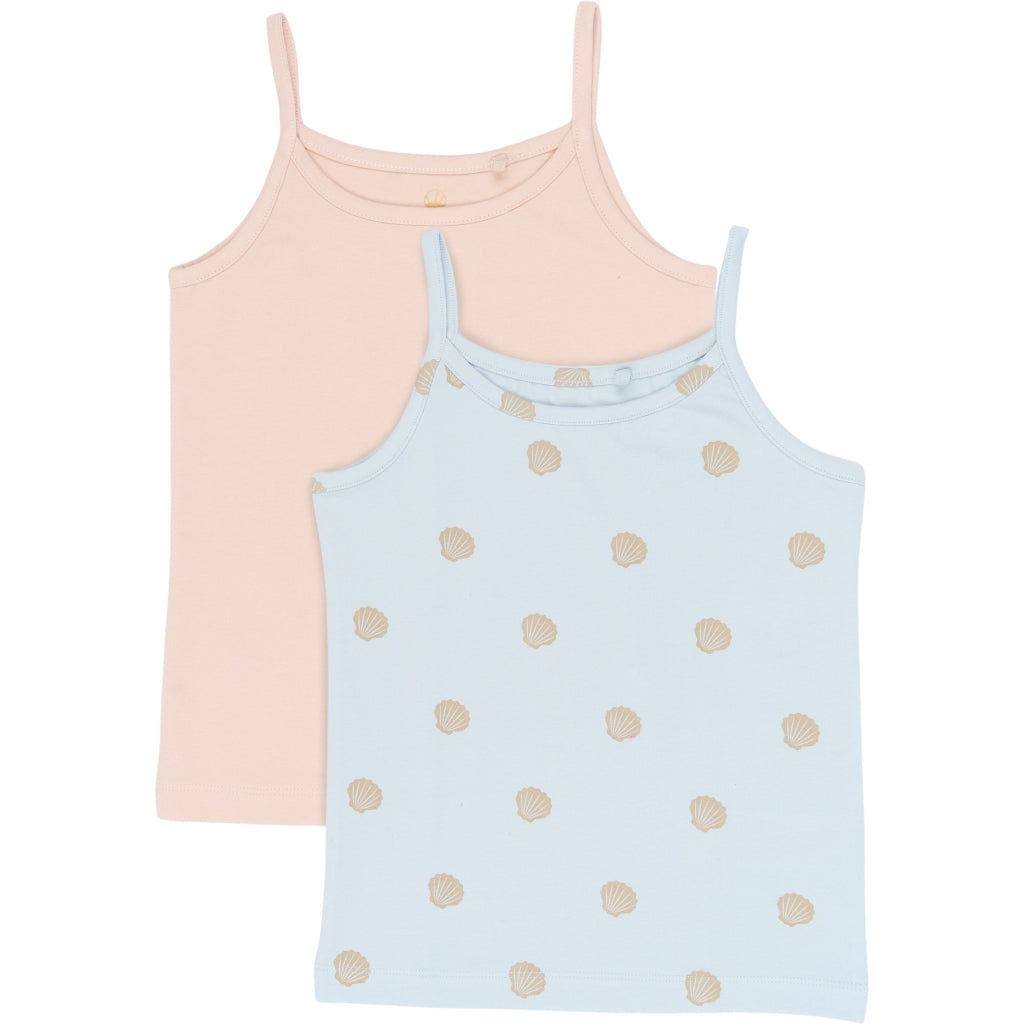 THE NEW TNThe New Tanktop 2-Pak Undertøj Peach whip