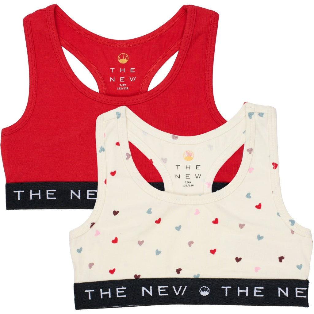 THE NEW TNThe New Top 2-Pak Undertøj Mars red