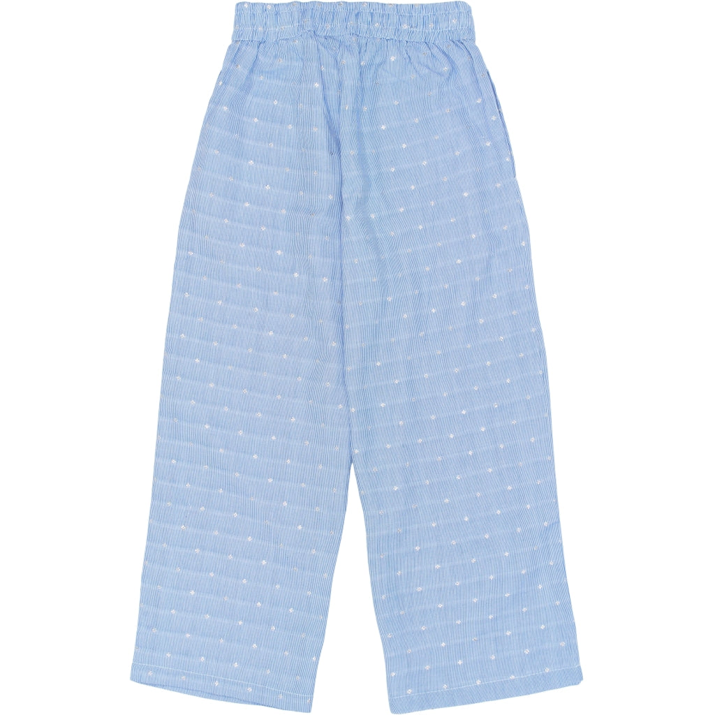 THE NEW TNTheresa Wide Bukser Bukser Forever Blue Striped