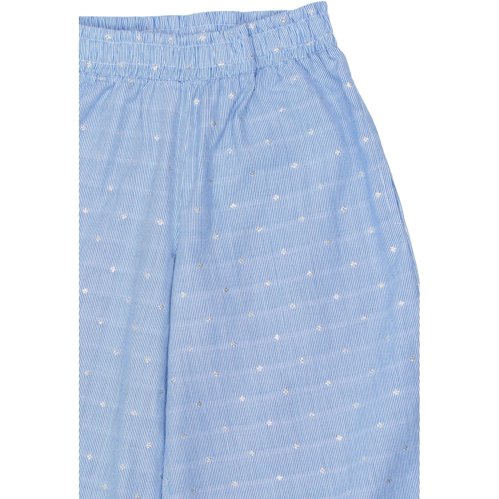 THE NEW TNTheresa Wide Bukser Bukser Forever Blue Striped
