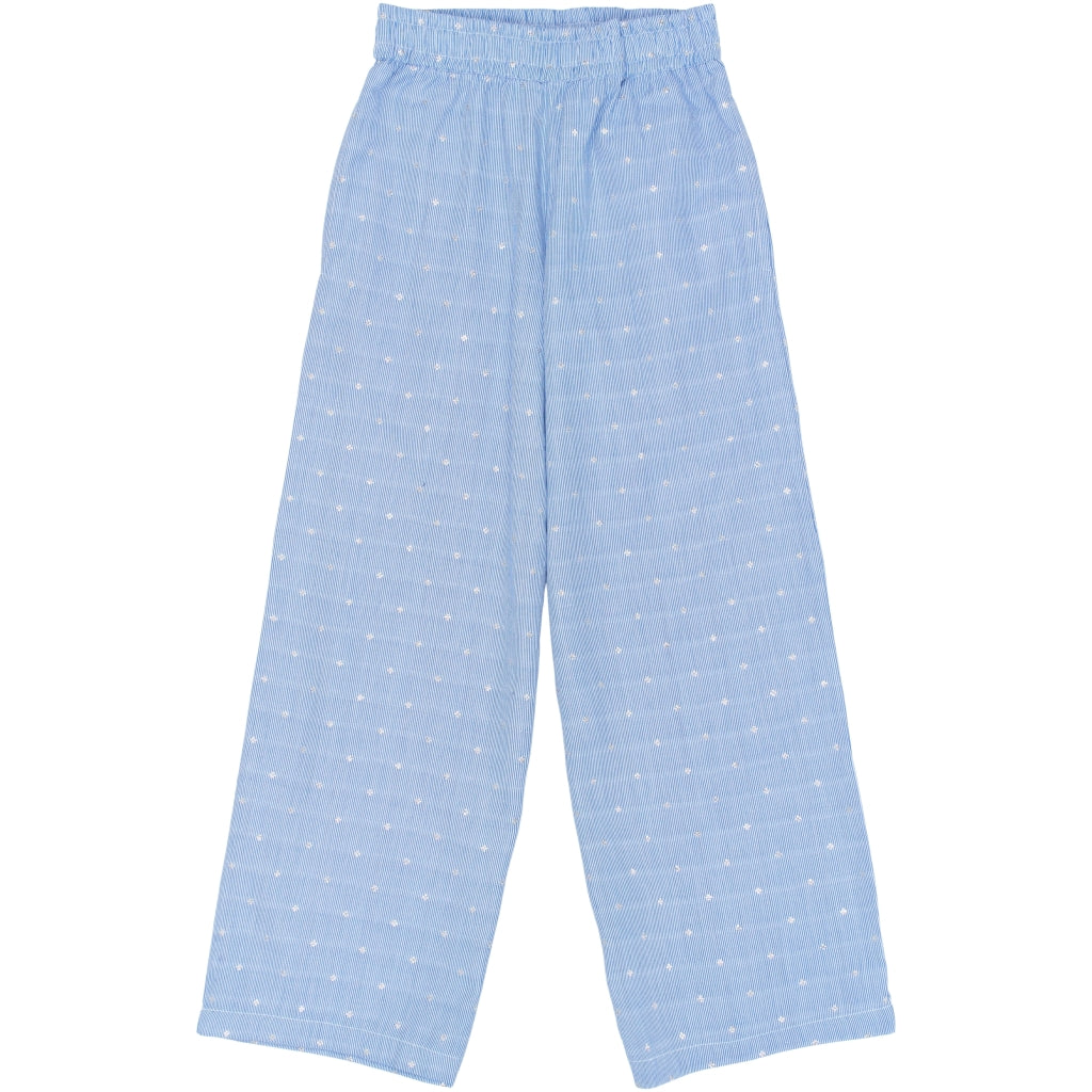 THE NEW TNTheresa Wide Bukser Bukser Forever Blue Striped