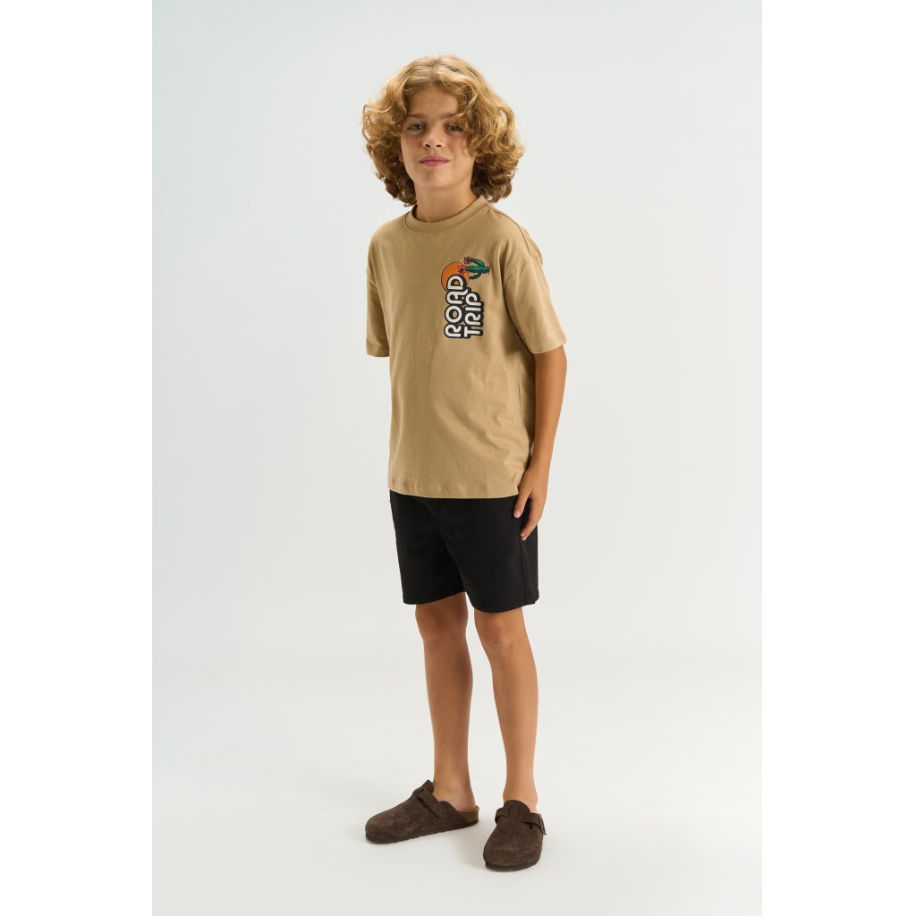 THE NEW TNThomas Oversize Bluse T-shirt Humus