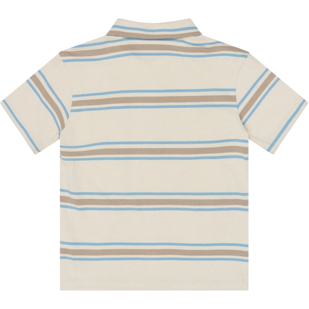 THE NEW TNThor Oversize Kortærmet Skjorte Skjorter Multi Striped