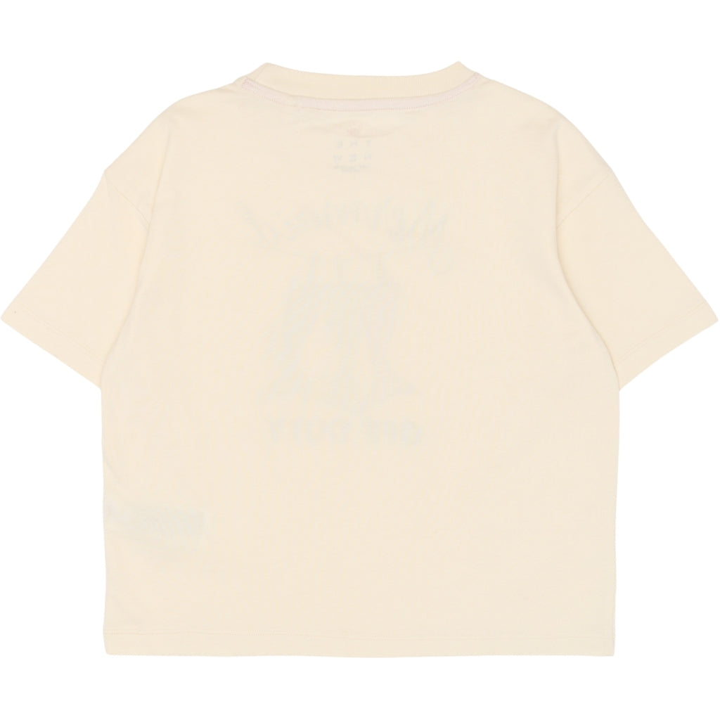 THE NEW TNTia Oversize Bluse T-shirt Gardenia
