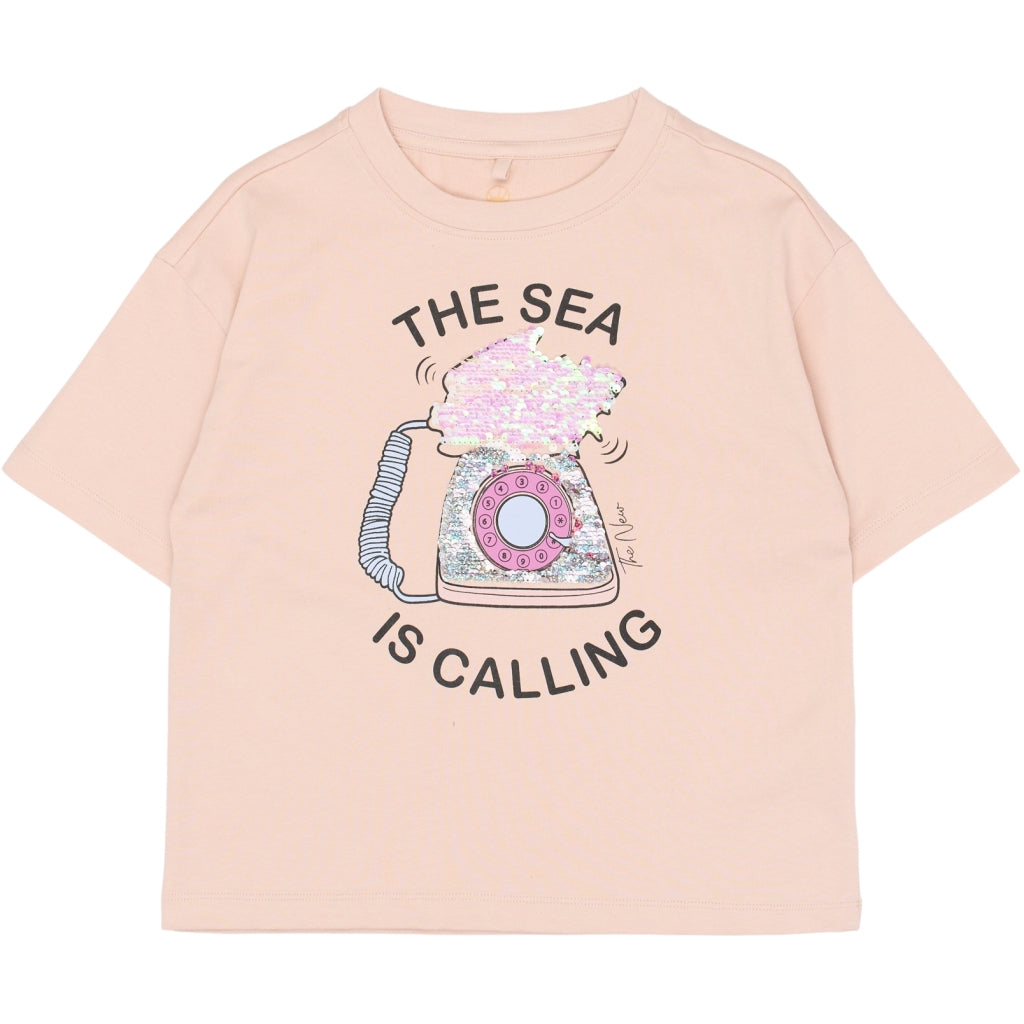THE NEW TNTiffany Oversize Bluse T-shirt Peach whip