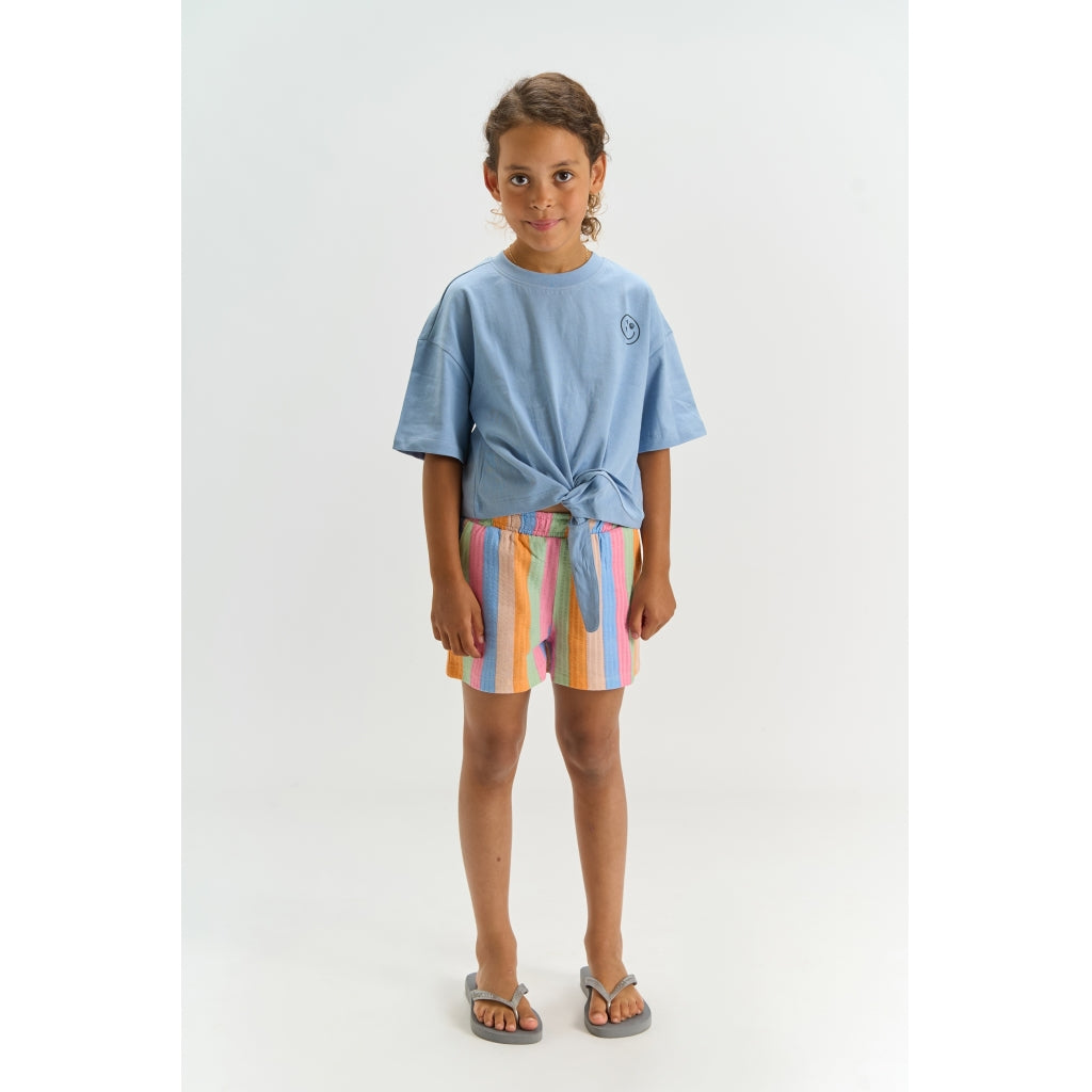 THE NEW TNTilda Short Oversize Bluse T-shirt Forever Blue