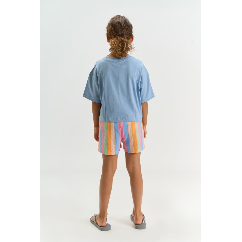 THE NEW TNTilda Short Oversize Bluse T-shirt Forever Blue