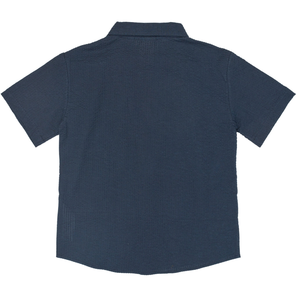 THE NEW TNTim Kortærmet Skjorte Skjorter Navy Blazer