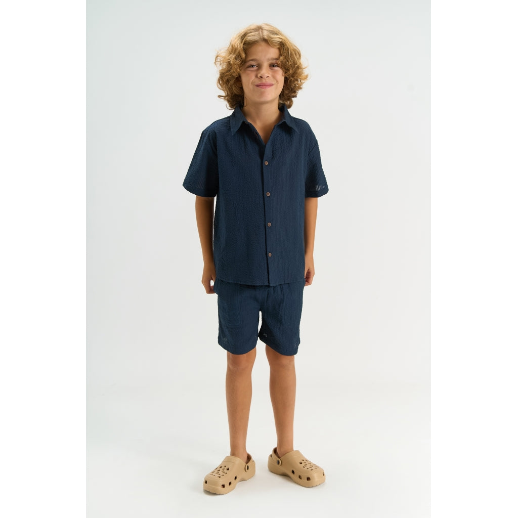 THE NEW TNTim Shorts Shorts Navy Blazer