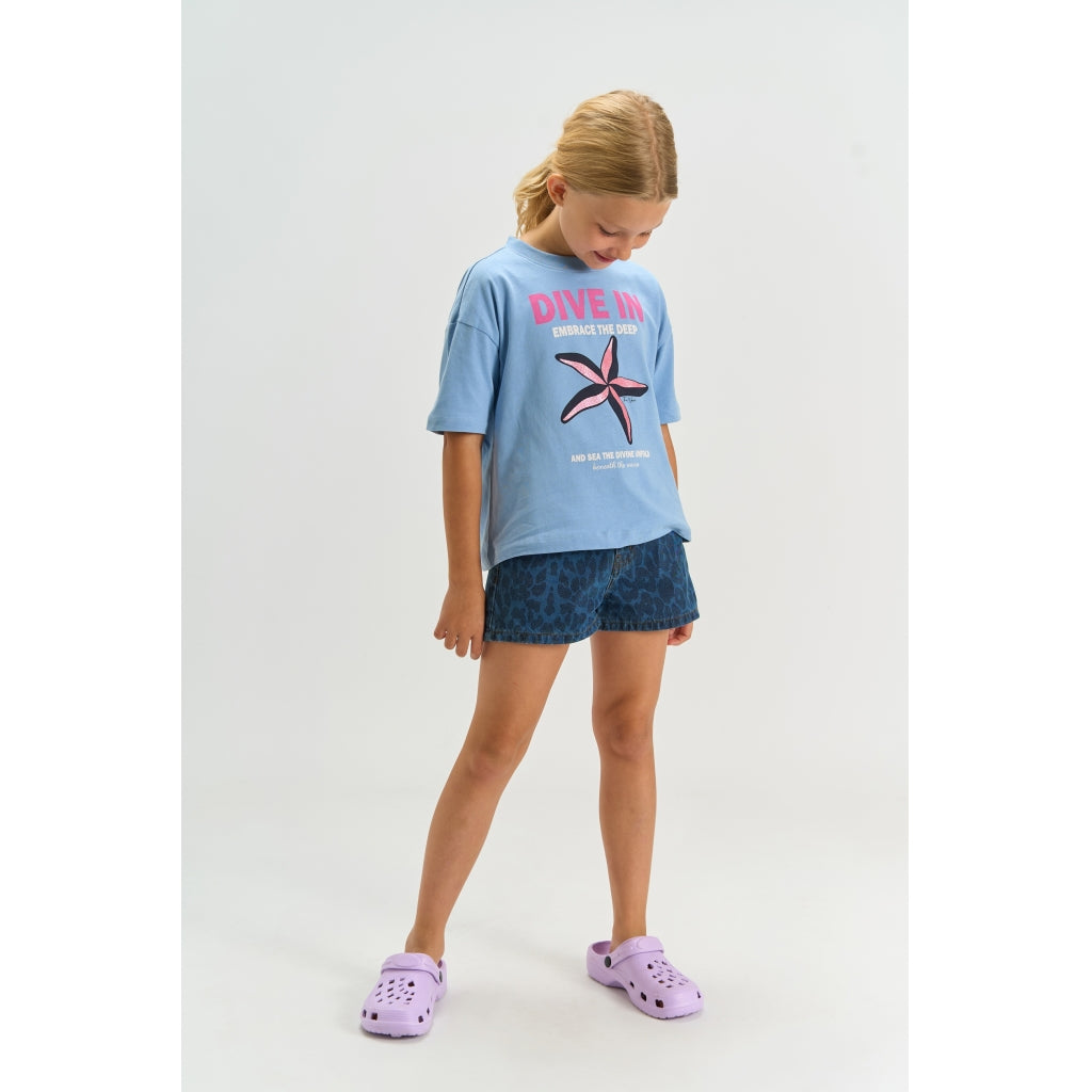 THE NEW TNTinsley Oversize Bluse T-shirt Forever Blue
