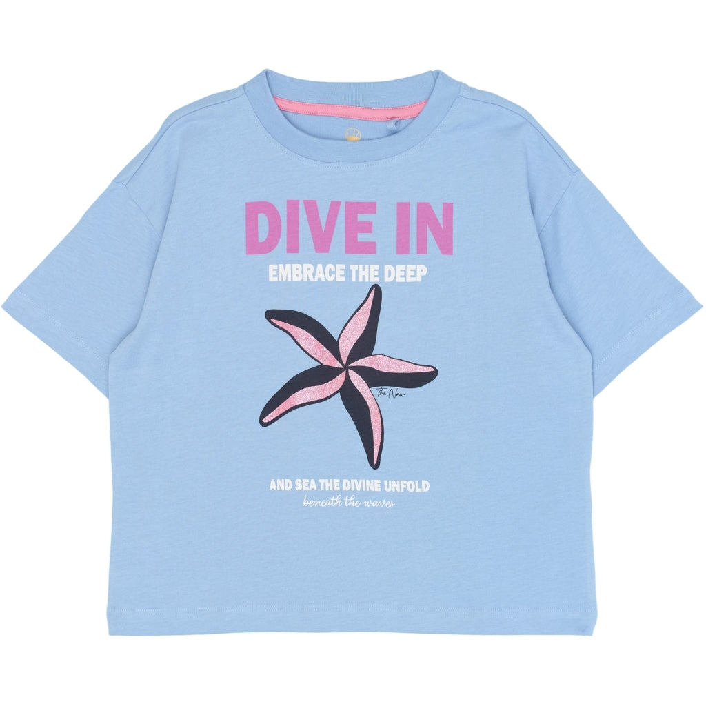 THE NEW TNTinsley Oversize Bluse T-shirt Forever Blue
