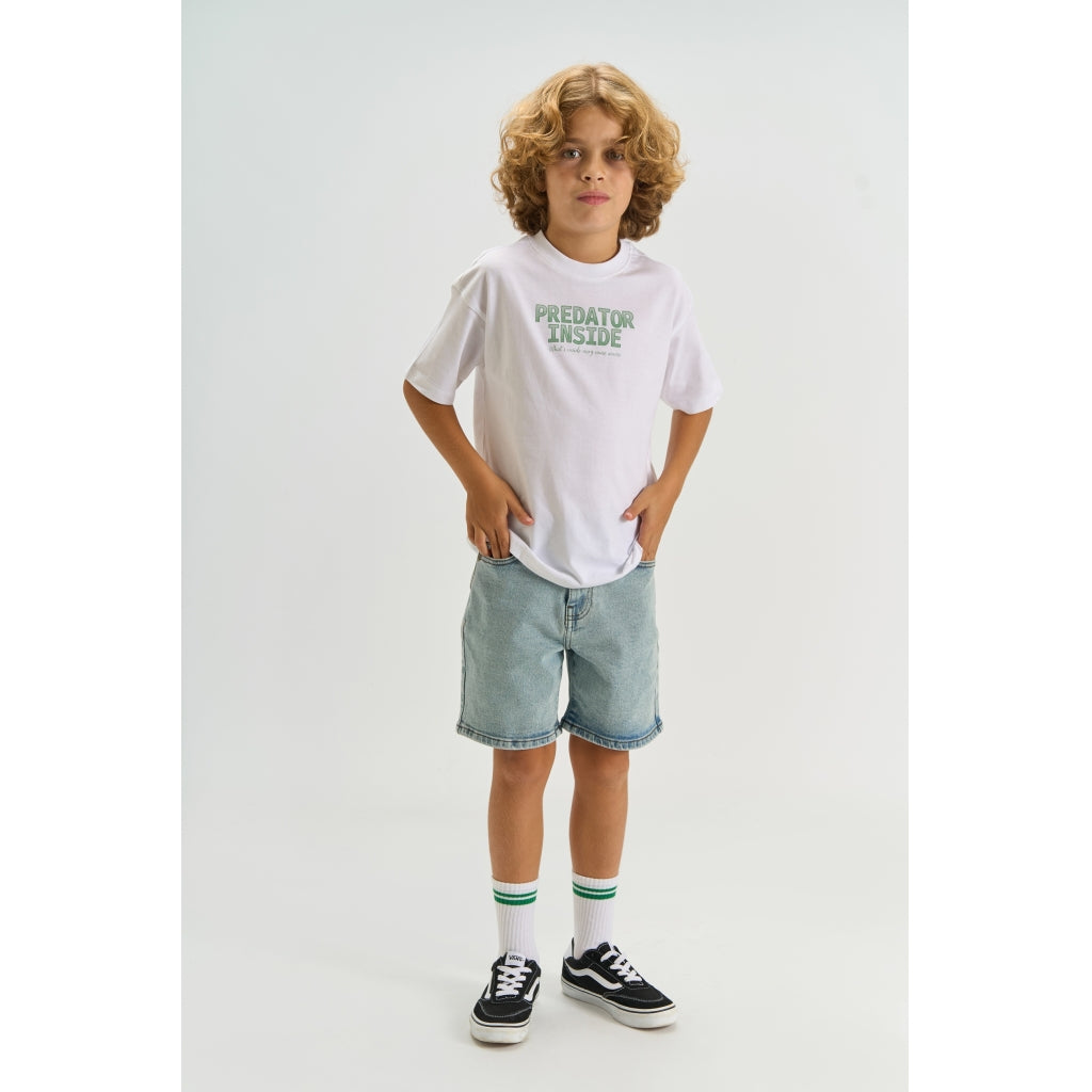 THE NEW TNTony Oversize Bluse T-shirt Bright White