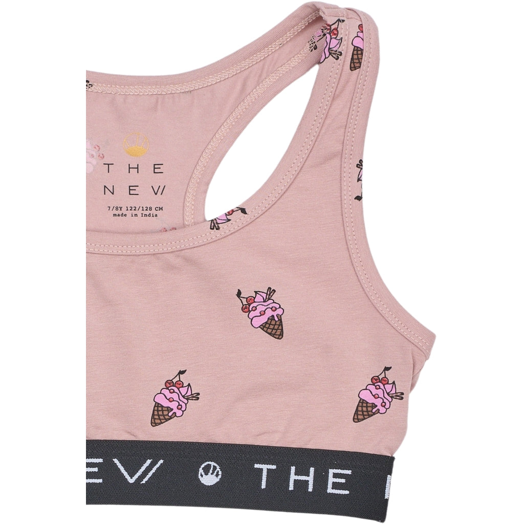 THE NEW TNTop 2-Pak Undertøj Adobe Rose Ice Cream AOP