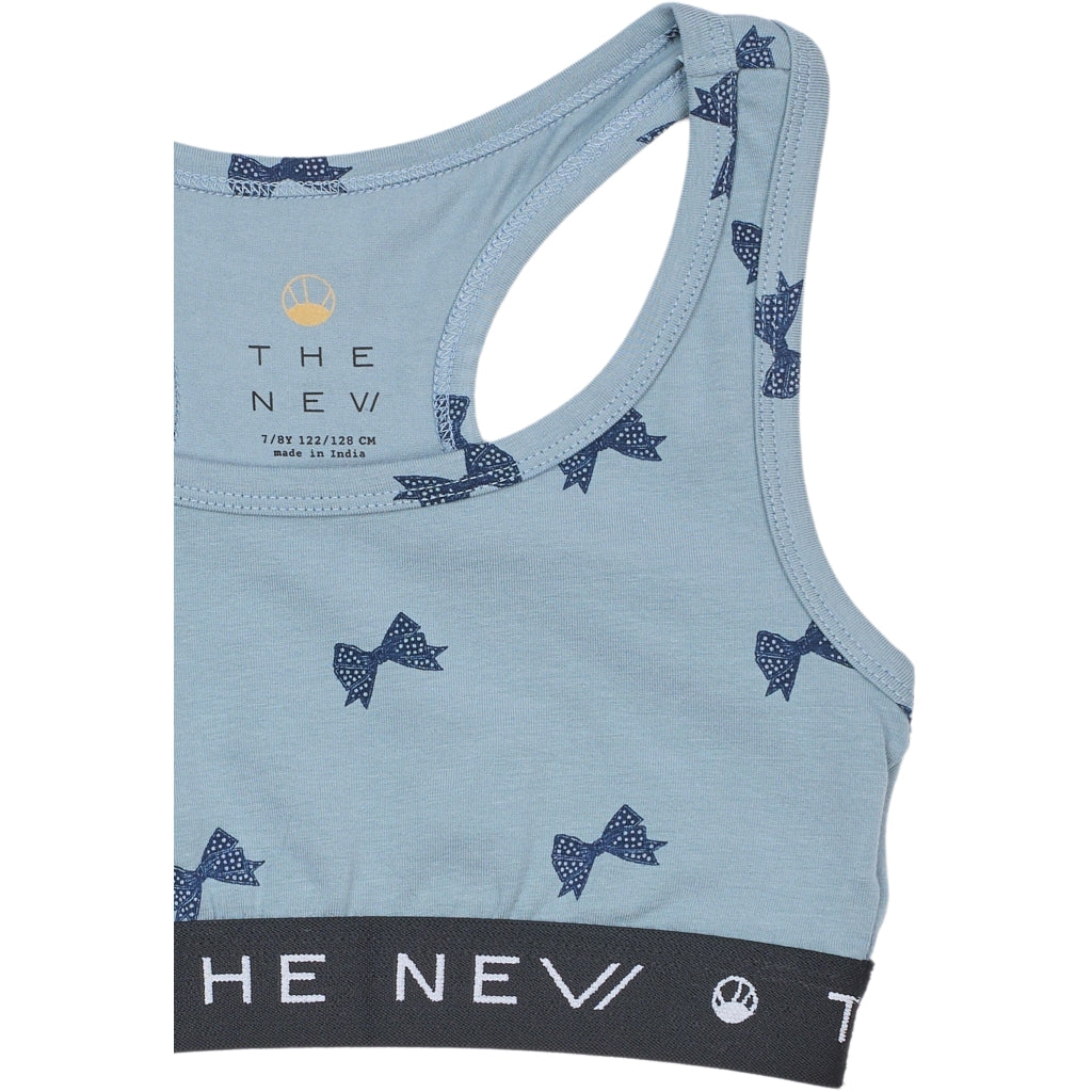 THE NEW TNTop 2-Pak Undertøj Ashley Blue Bow AOP