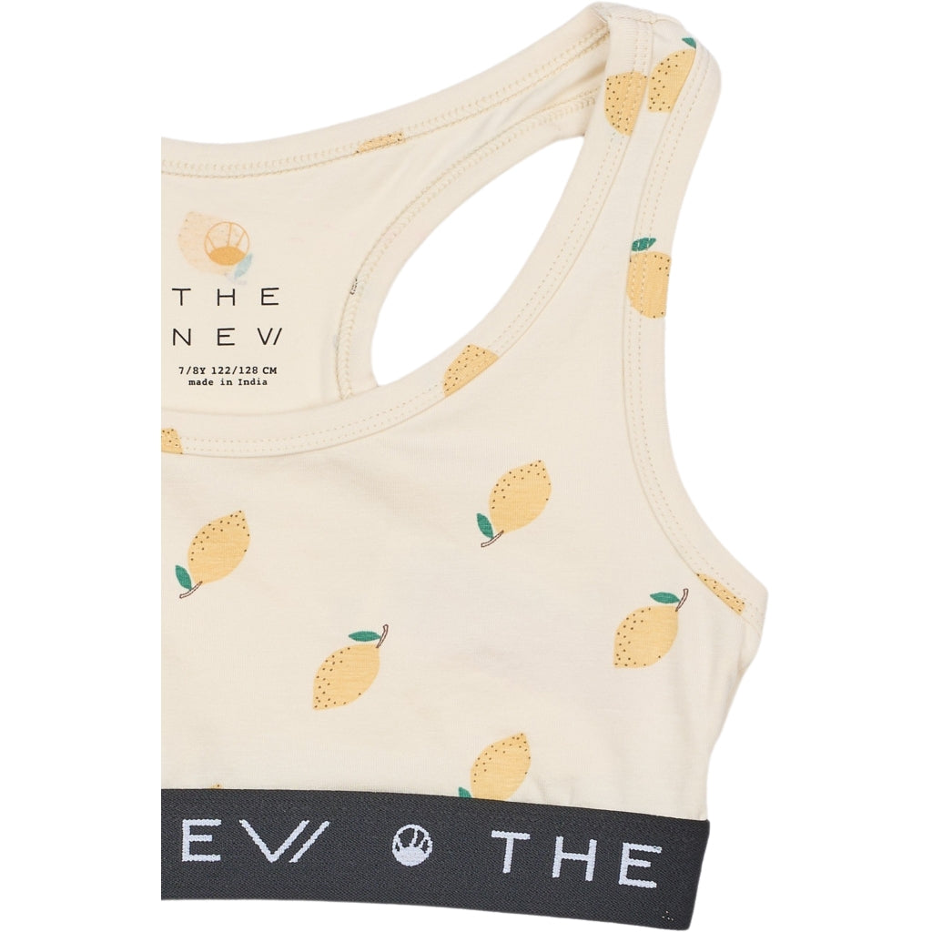 THE NEW TNTop 2-Pak Undertøj White Swan Lemon AOP