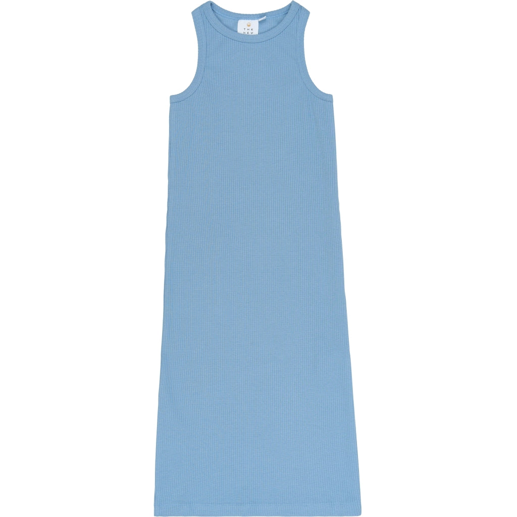 THE NEW TNTove Ærmeløs Rib Kjole Kjoler Forever Blue