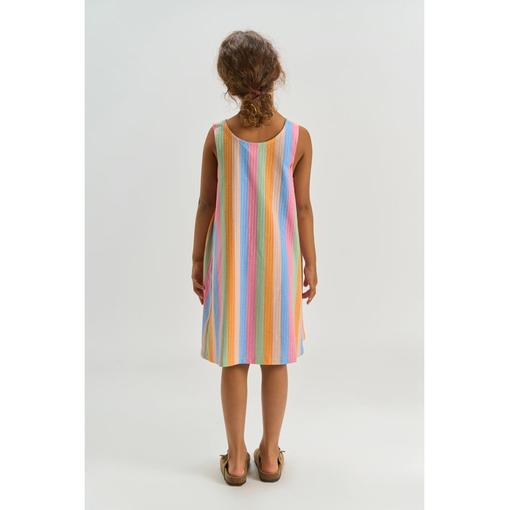 THE NEW TNTrace Ærmeløs Kjole Kjoler Multi Striped