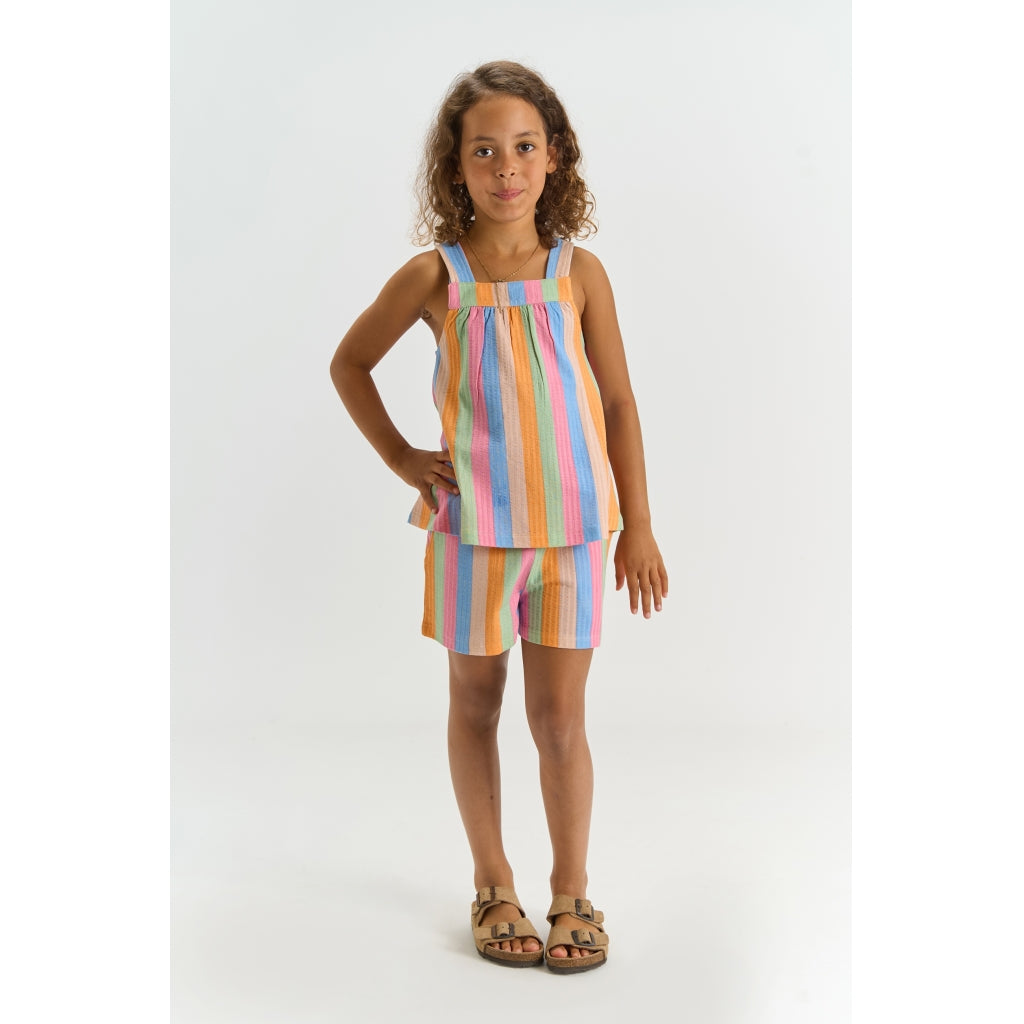 THE NEW TNTrace Tanktop Kortærmede top Multi Striped