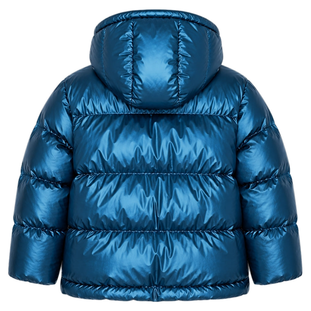 THE NEW TNUffe Puffer Jakke Jakker Metallic Blue