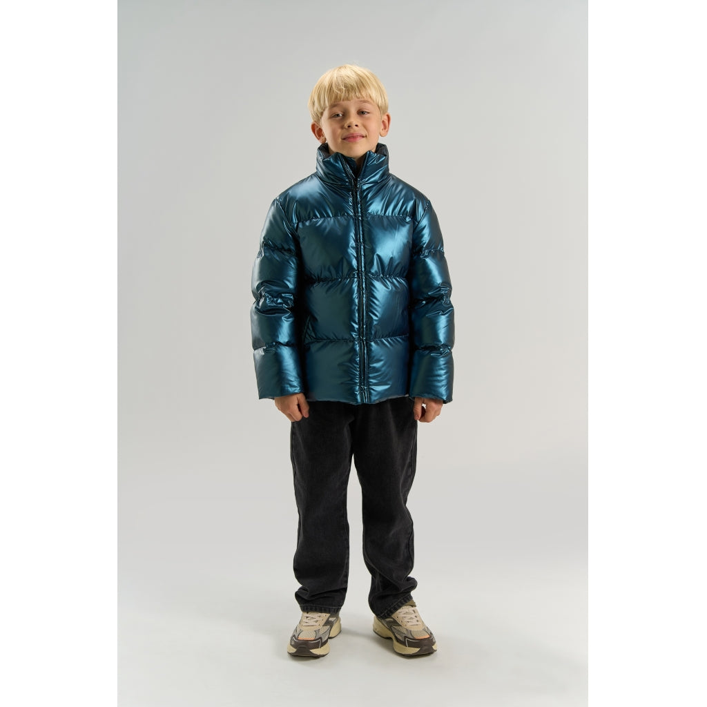 THE NEW TNUffe Puffer Jakke Jakker Metallic Blue