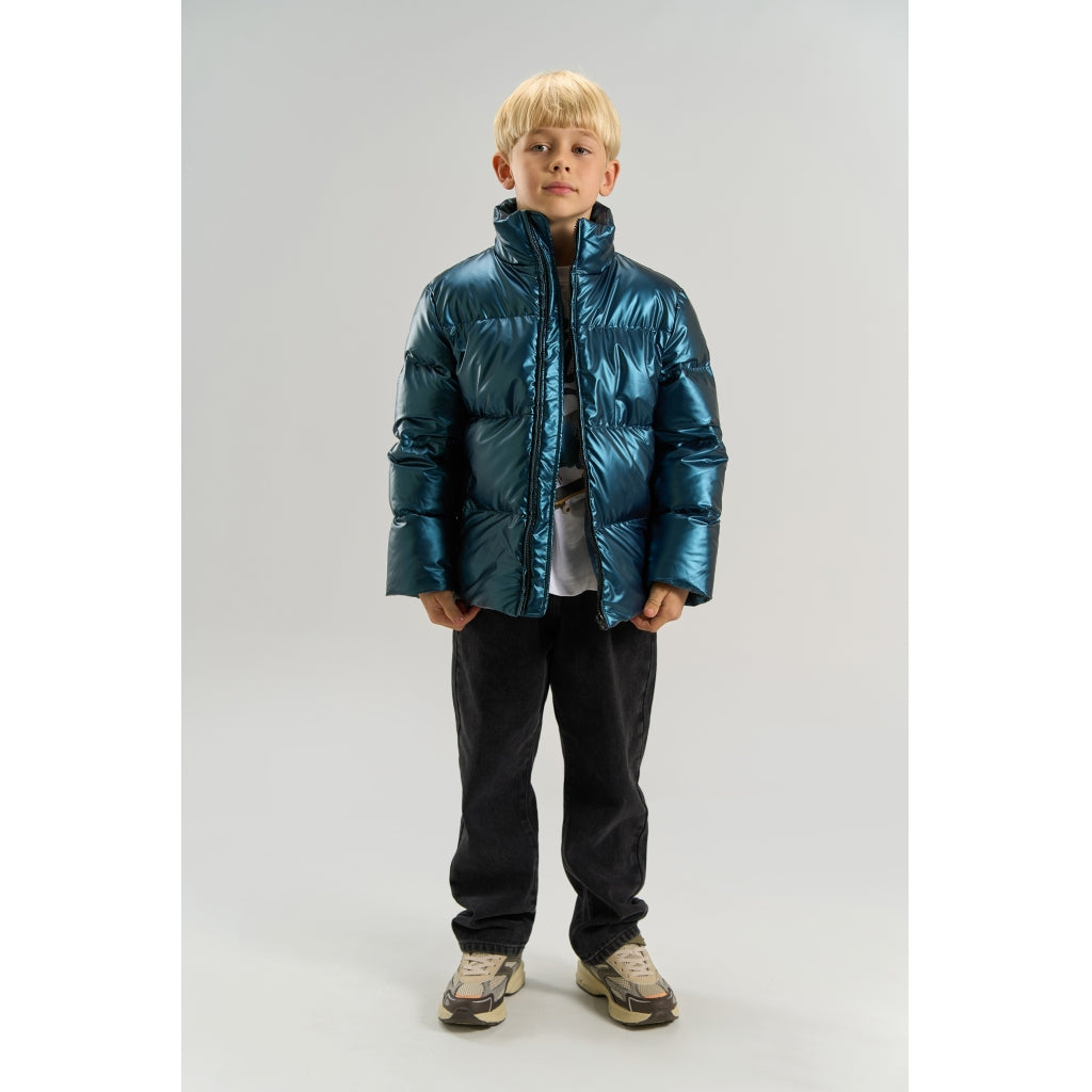 THE NEW TNUffe Puffer Jakke Jakker Metallic Blue