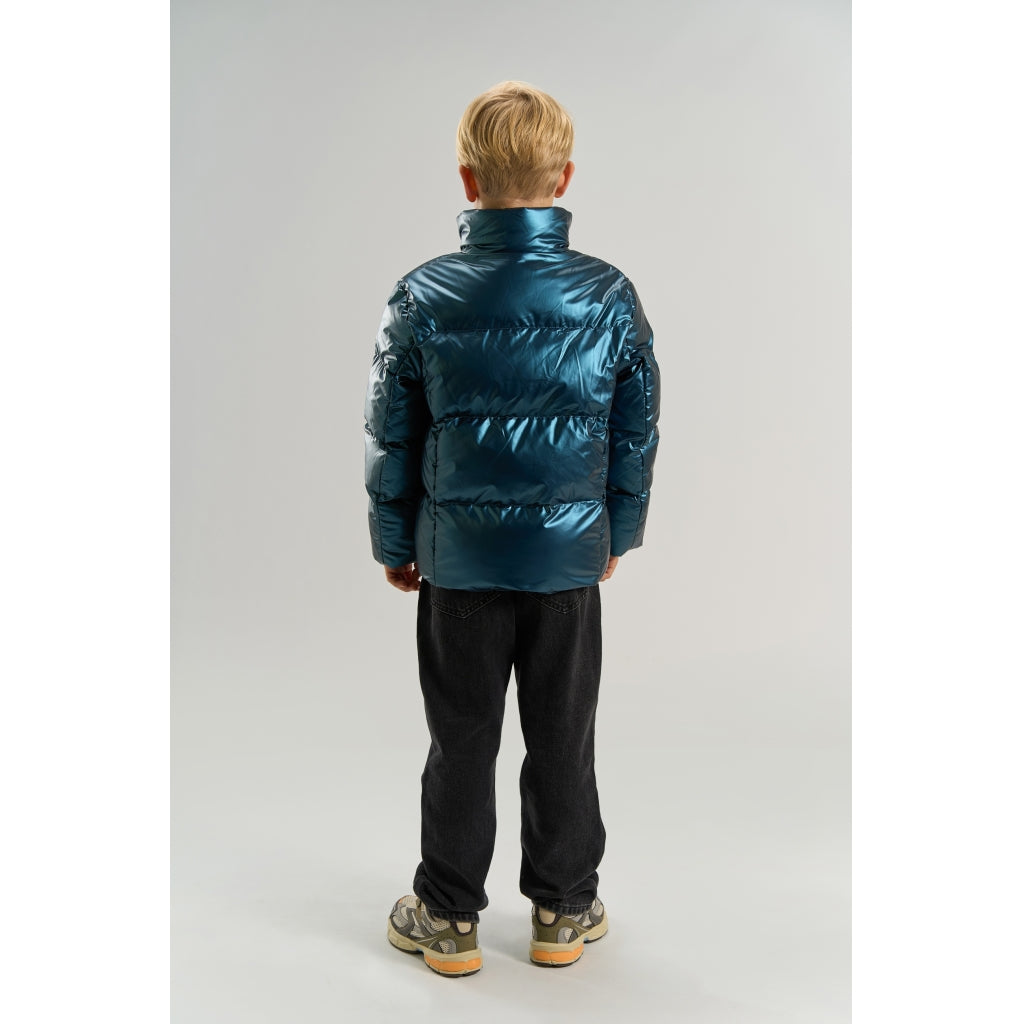 THE NEW TNUffe Puffer Jakke Jakker Metallic Blue