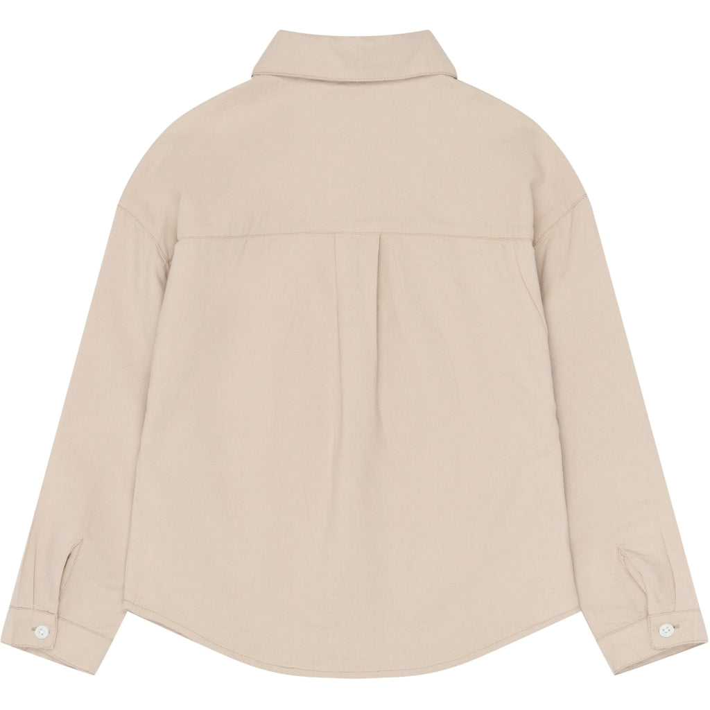 THE NEW TNVale Oversize Long-Sleeved Skjorte Skjorter Humus
