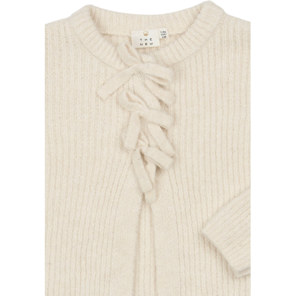 THE NEW TNValencia Strik Cardigan Strik Gardenia