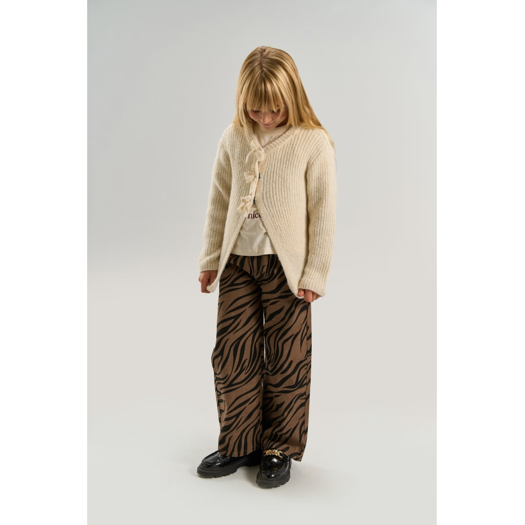 THE NEW TNValencia Strik Cardigan Strik Gardenia