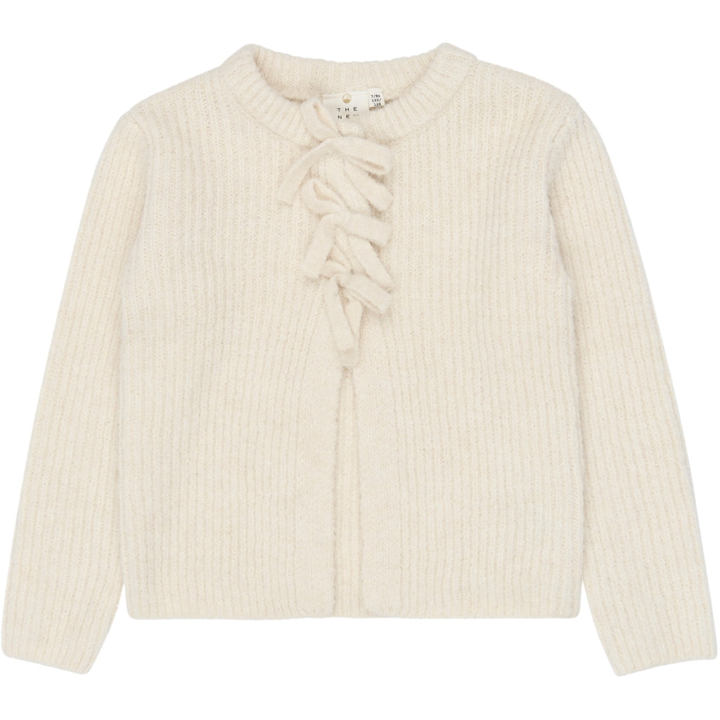 THE NEW TNValencia Strik Cardigan Strik Gardenia