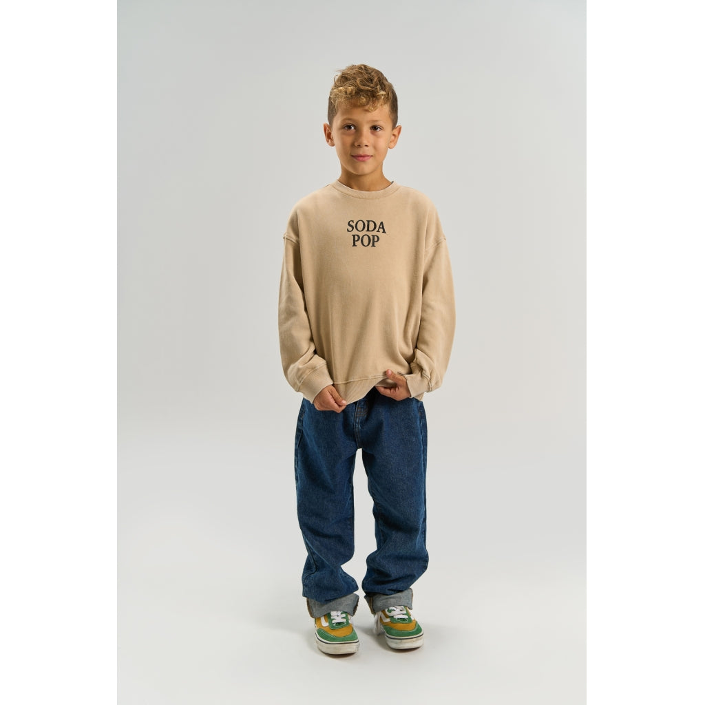 THE NEW TNValente Oversize Sweatshirt Sweatshirt Humus