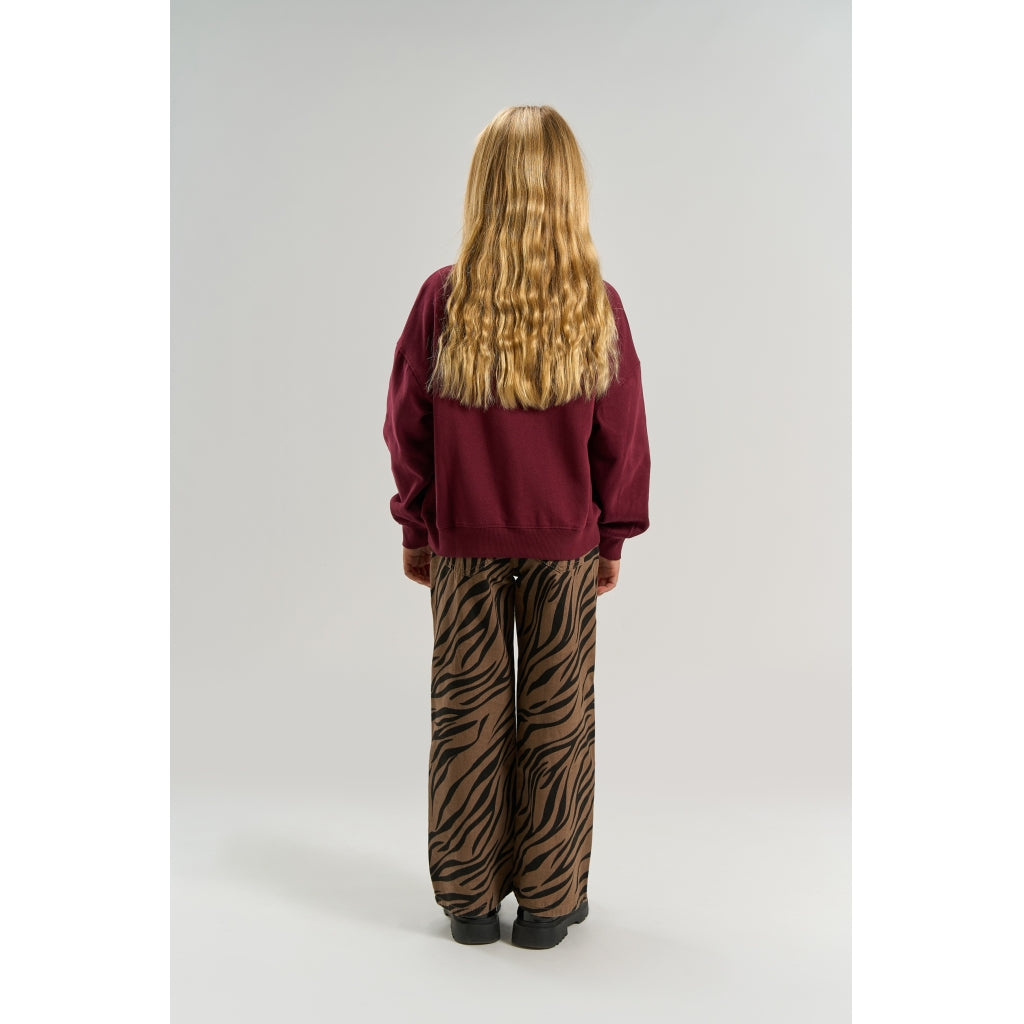 THE NEW TNValerie Oversize Sweatshirt Sweatshirt Burgundy TN