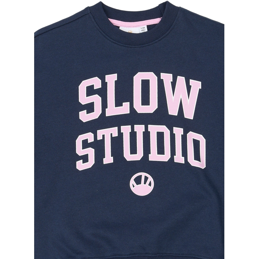 THE NEW TNValerie Oversize Sweatshirt Sweatshirt Navy Blazer