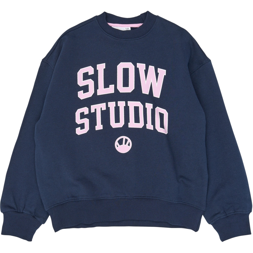 THE NEW TNValerie Oversize Sweatshirt Sweatshirt Navy Blazer