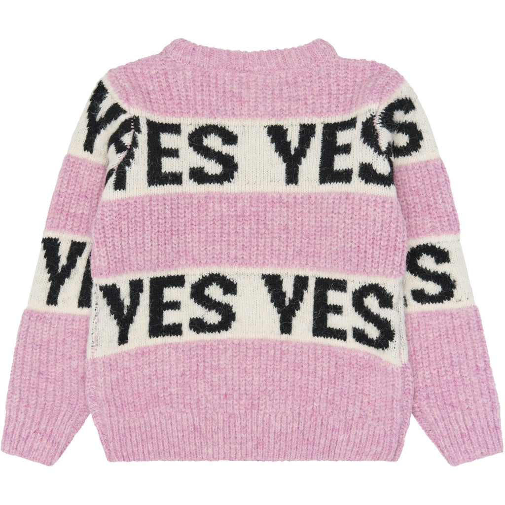 THE NEW TNValette Knit Striktrøje Strik Pink Lavender TN