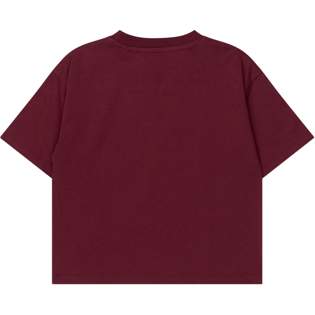 THE NEW TNValkyrie Oversize T-Skjorte T-shirt Burgundy TN