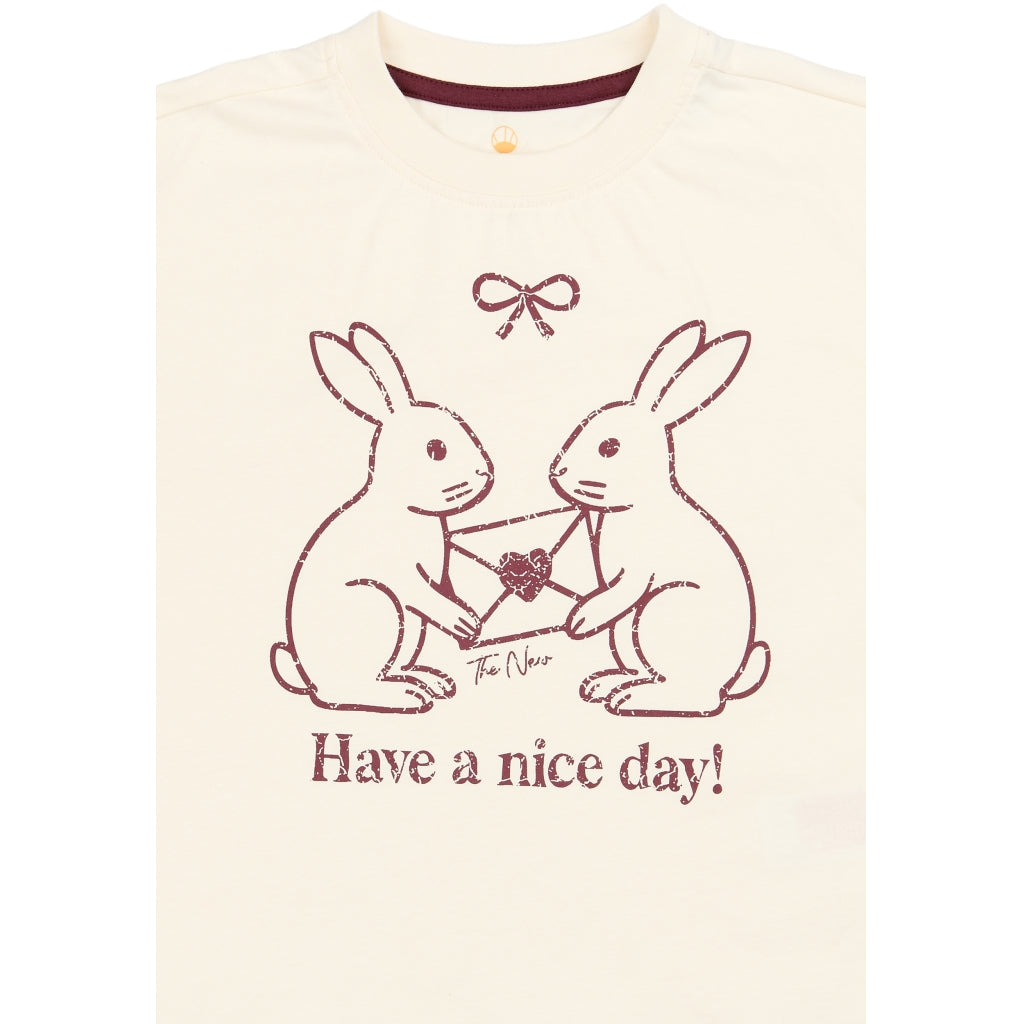 THE NEW TNValkyrie Oversize T-Skjorte T-shirt Gardenia