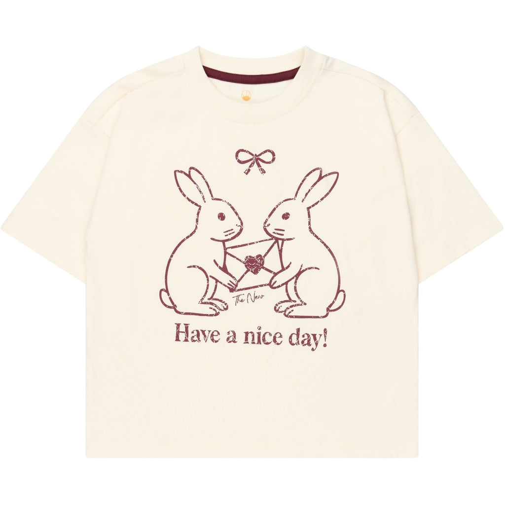 THE NEW TNValkyrie Oversize T-Skjorte T-shirt Gardenia