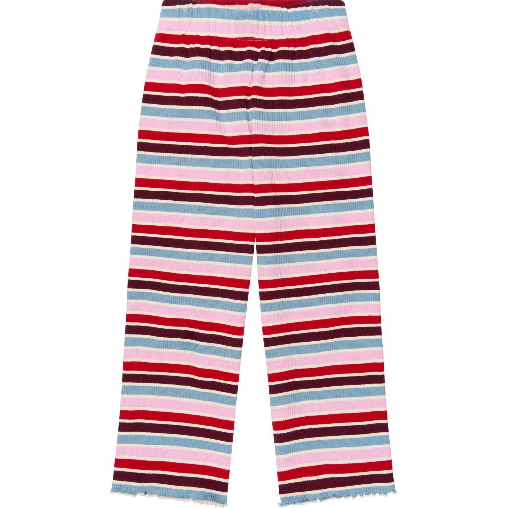 THE NEW TNVanessa Wide Rib Bukser Bukser Multi Striped