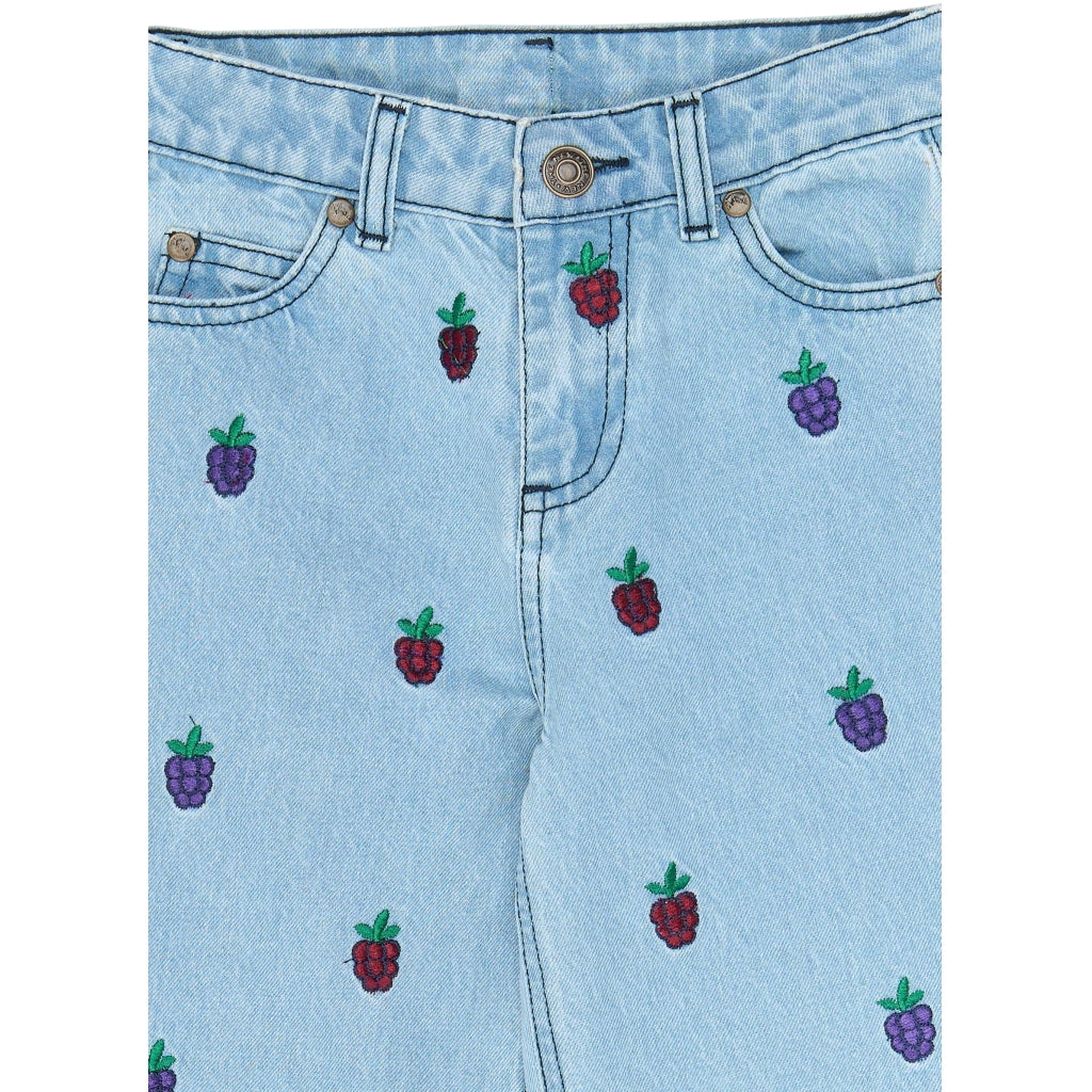 THE NEW TNVanna Wide Fit Jeans Jeans Light Blue Denim EMB