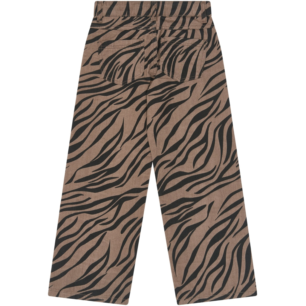THE NEW TNVanya Wide Fit Jeans Jeans Taupe Gray AOP TN