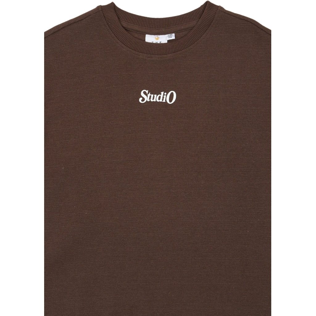 THE NEW TNVarl Oversize T-Skjorte T-shirt Chestnut