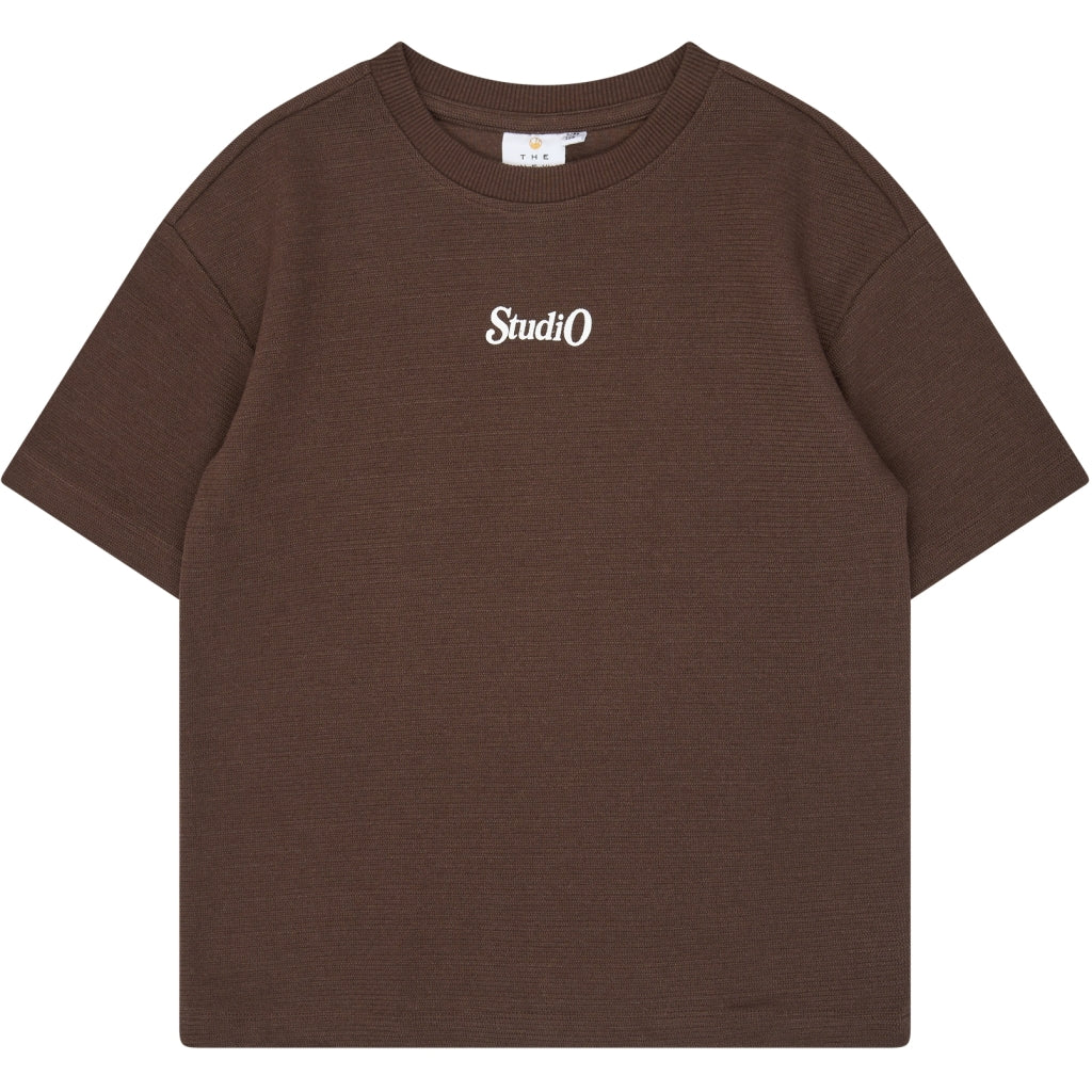 THE NEW TNVarl Oversize T-Skjorte T-shirt Chestnut