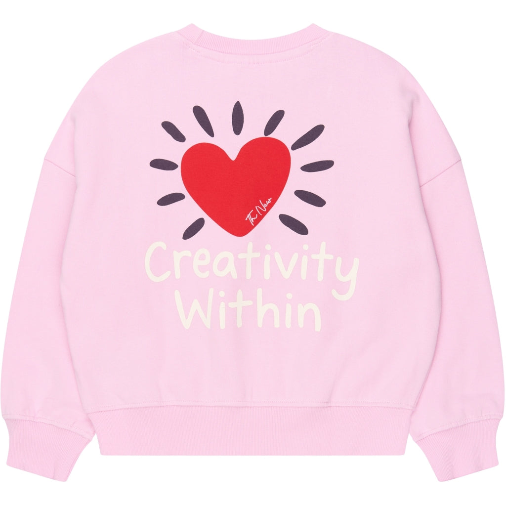 THE NEW TNVecious Oversize Sweatshirt Sweatshirt Pink Lavender TN