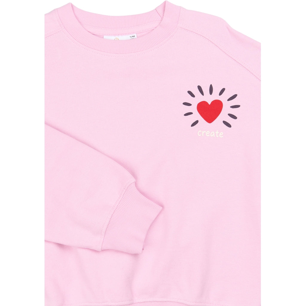 THE NEW TNVecious Oversize Sweatshirt Sweatshirt Pink Lavender TN