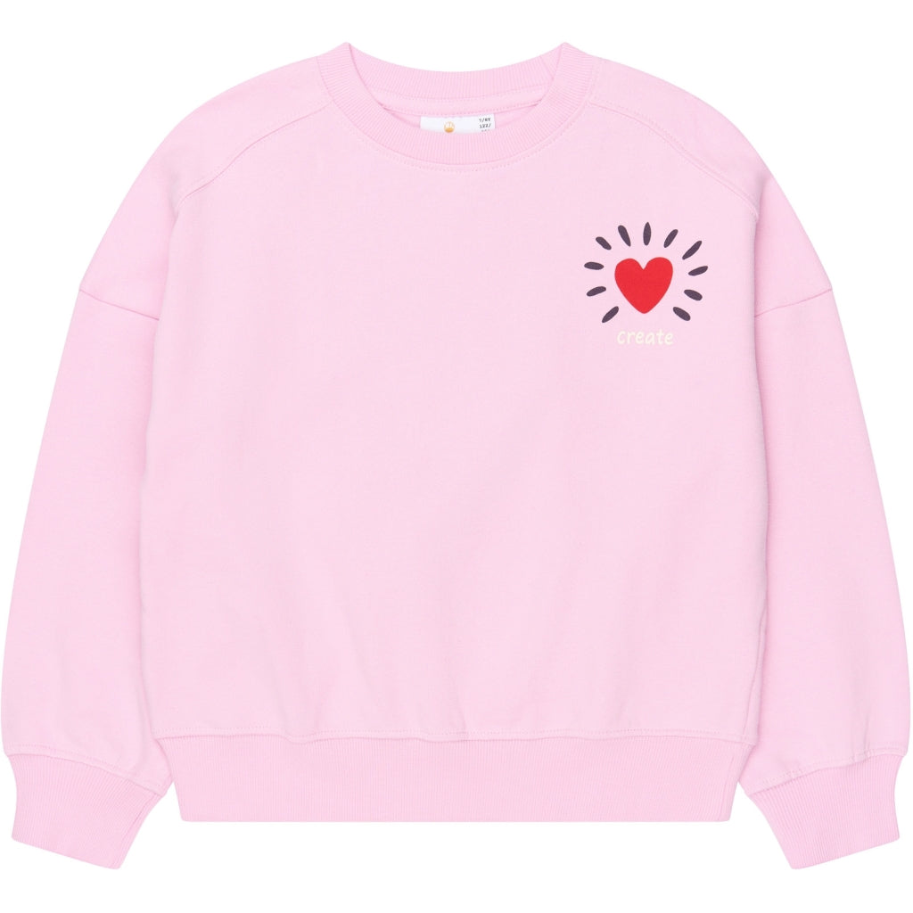 THE NEW TNVecious Oversize Sweatshirt Sweatshirt Pink Lavender TN