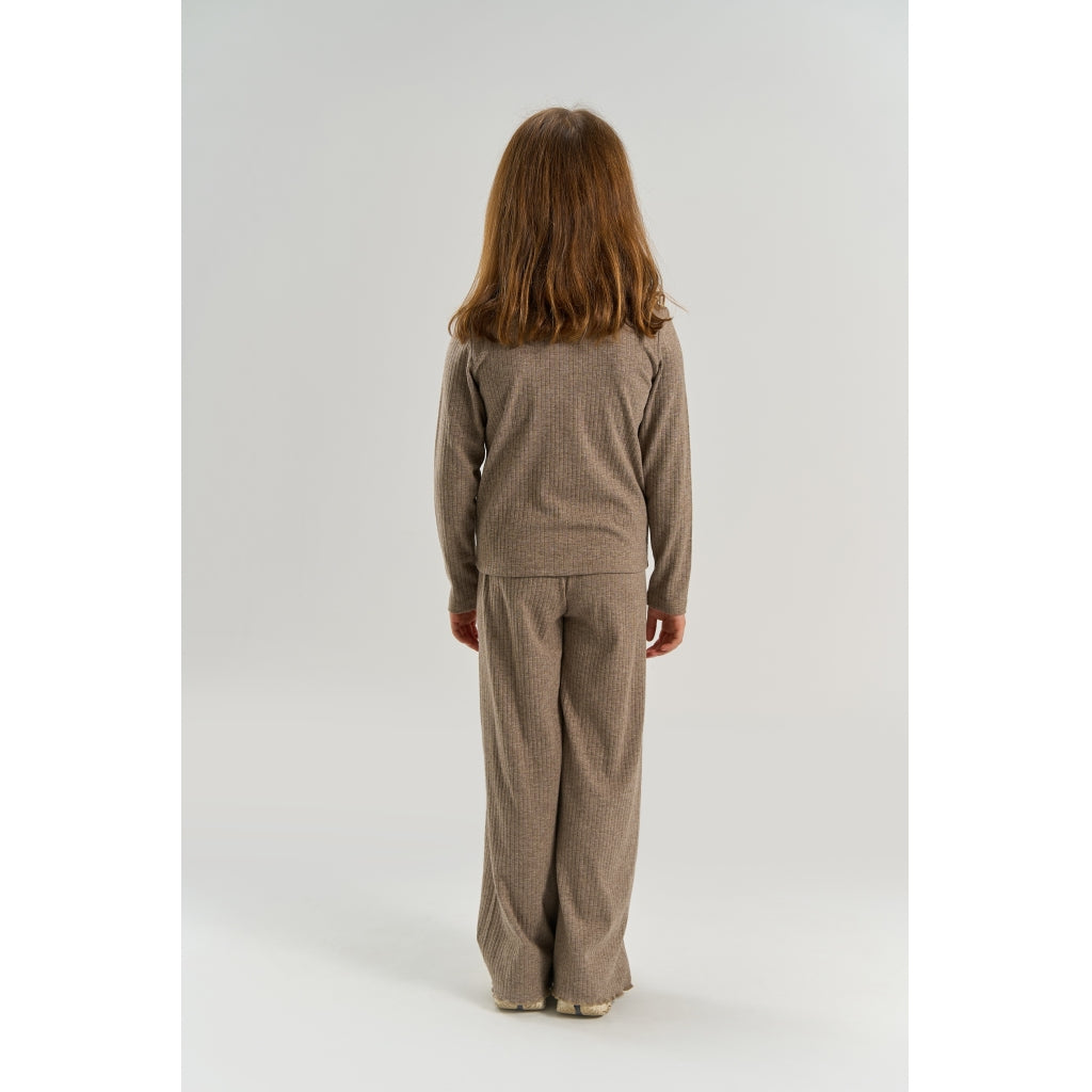 THE NEW TNVeeta Wide Rib Bukser Bukser Taupe Gray TN