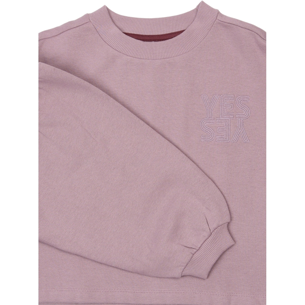 THE NEW TNVenus Short Oversize Sweatshirt Sweatshirt Elderberry TN