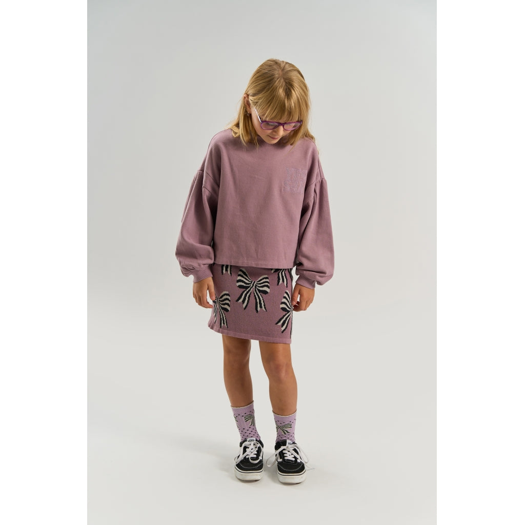 THE NEW TNVenus Short Oversize Sweatshirt Sweatshirt Elderberry TN