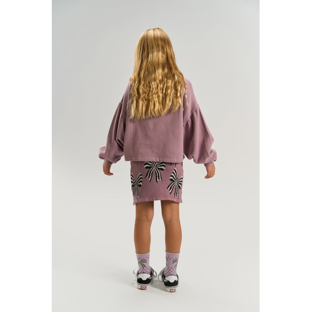THE NEW TNVenus Short Oversize Sweatshirt Sweatshirt Elderberry TN